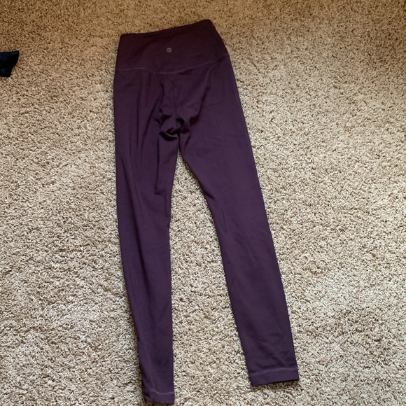 Purple leggings - Picture 2 of 2